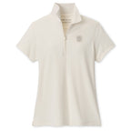 Pebble Beach Women's Keswick Zip Neck Polo by Peter Millar