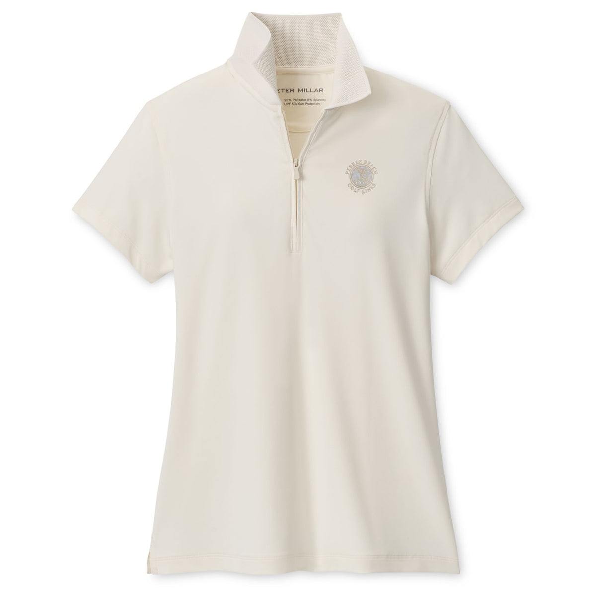 Pebble Beach Women's Keswick Zip Neck Polo by Peter Millar