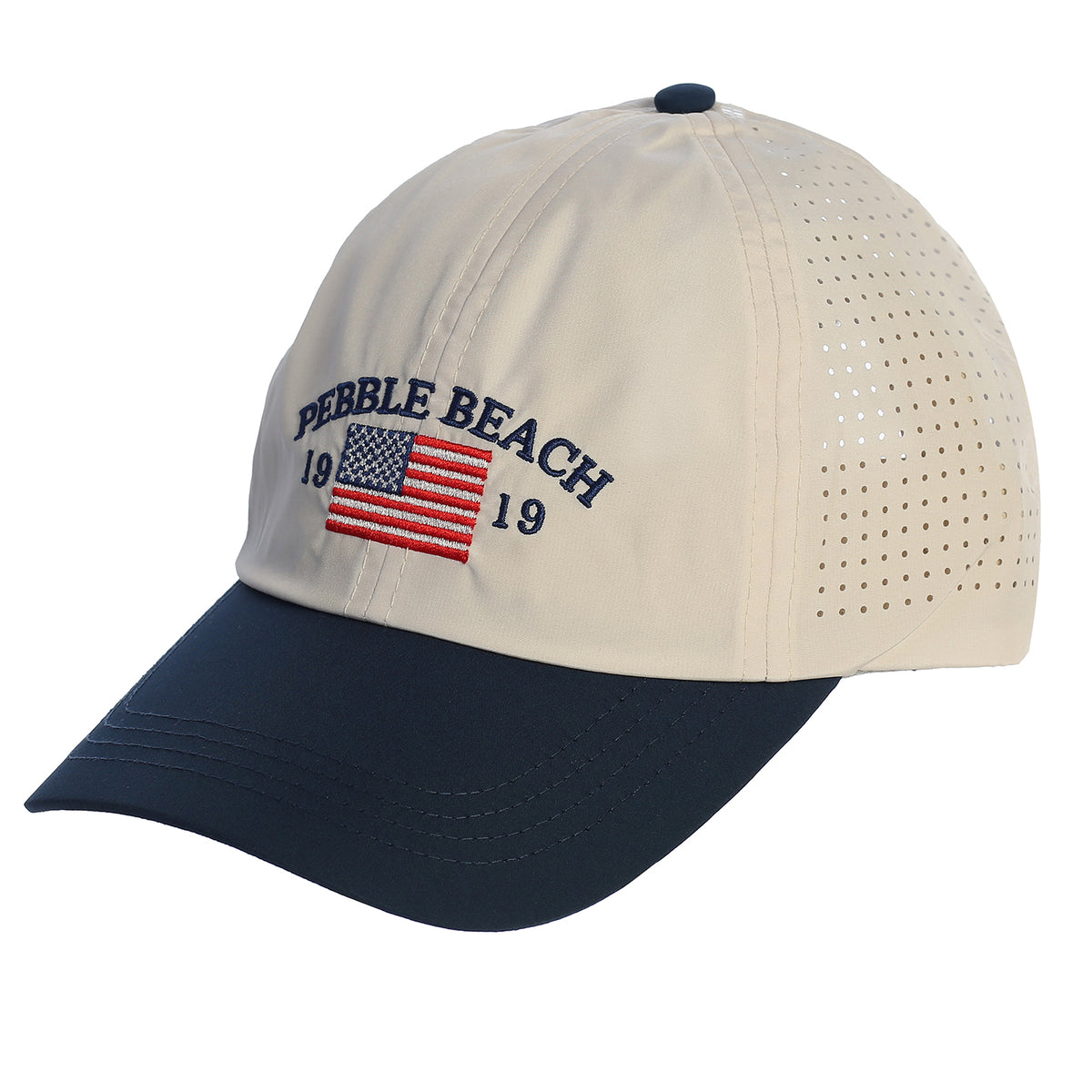 Pebble Beach Women's Flag Sun Goddess Hat by Vimhue