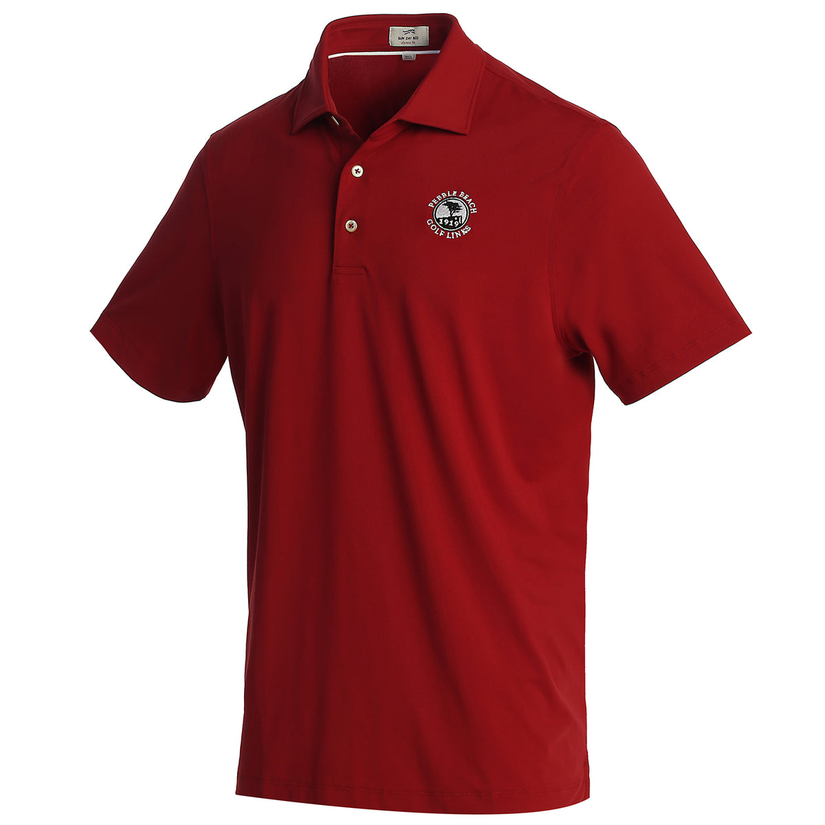 Pebble Beach Icon Polo by Sun Day Red