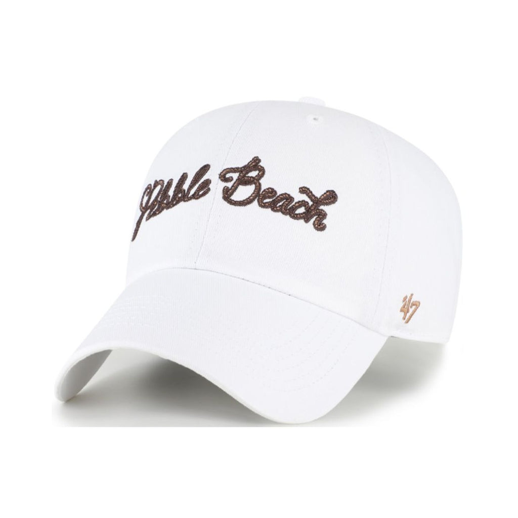 Pebble Beach Women's Script Clean Up Hat by '47