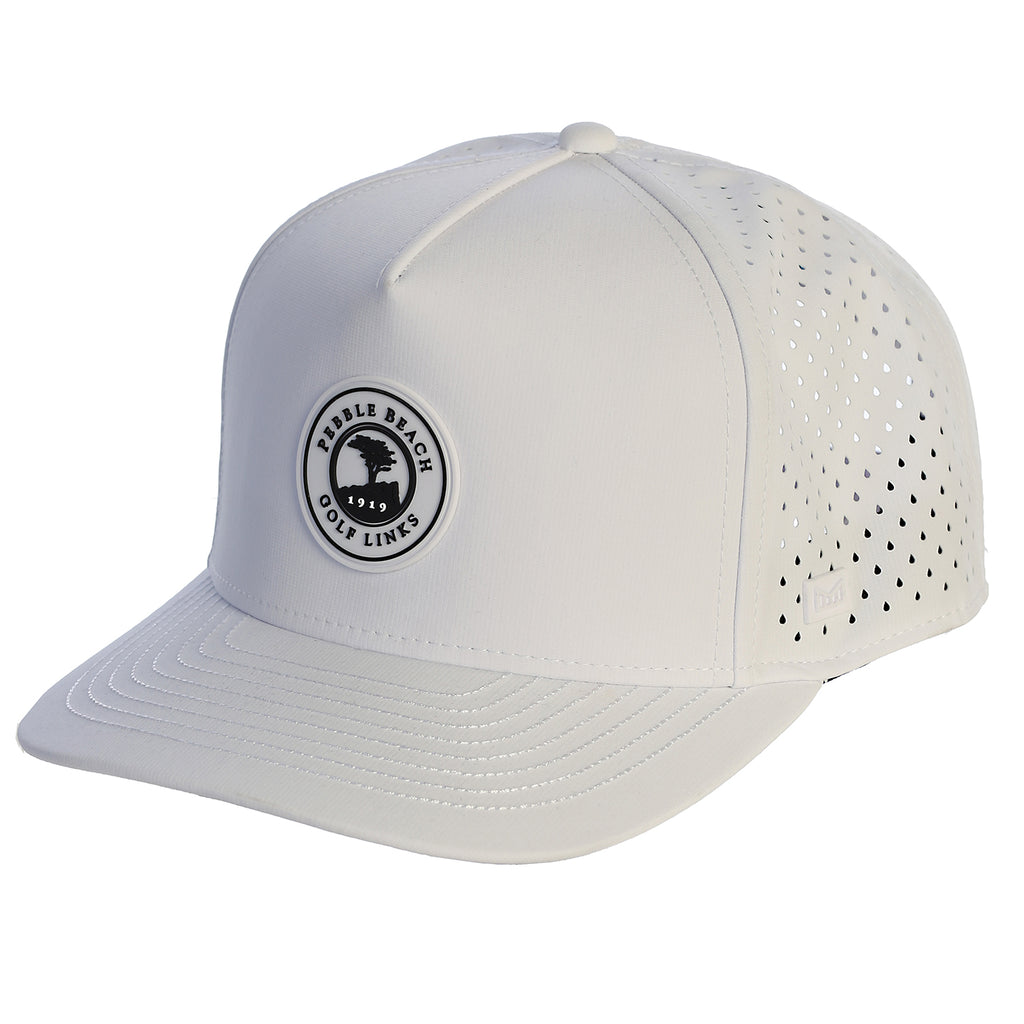 Pebble Beach Circle Patch Odysea Stacked Hydro Hat by Melin