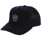 Pebble Beach Circle Patch Odysea Stacked Hydro Hat by Melin