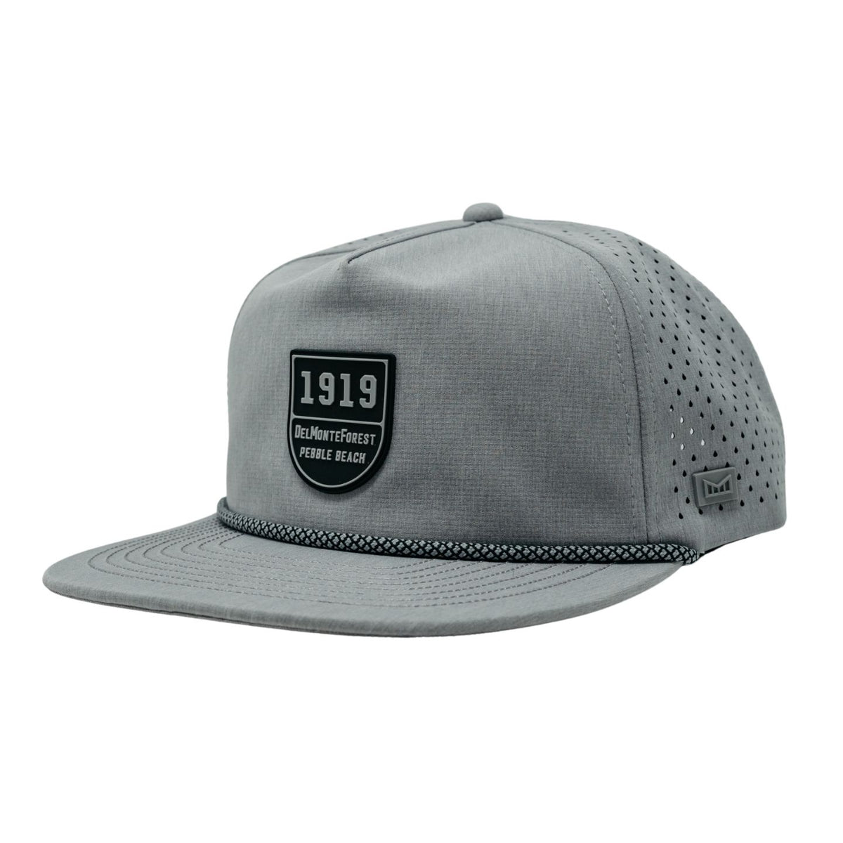 Pebble Beach 1919 Shield Coronado Hydro Rope Hat by Melin