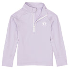 Pebble Beach Girl's Stretch Peached 1/4 Zip Pullover by Ralph Lauren