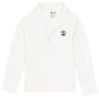 Pebble Beach Girl's Stretch Peached 1/4 Zip Pullover by Ralph Lauren