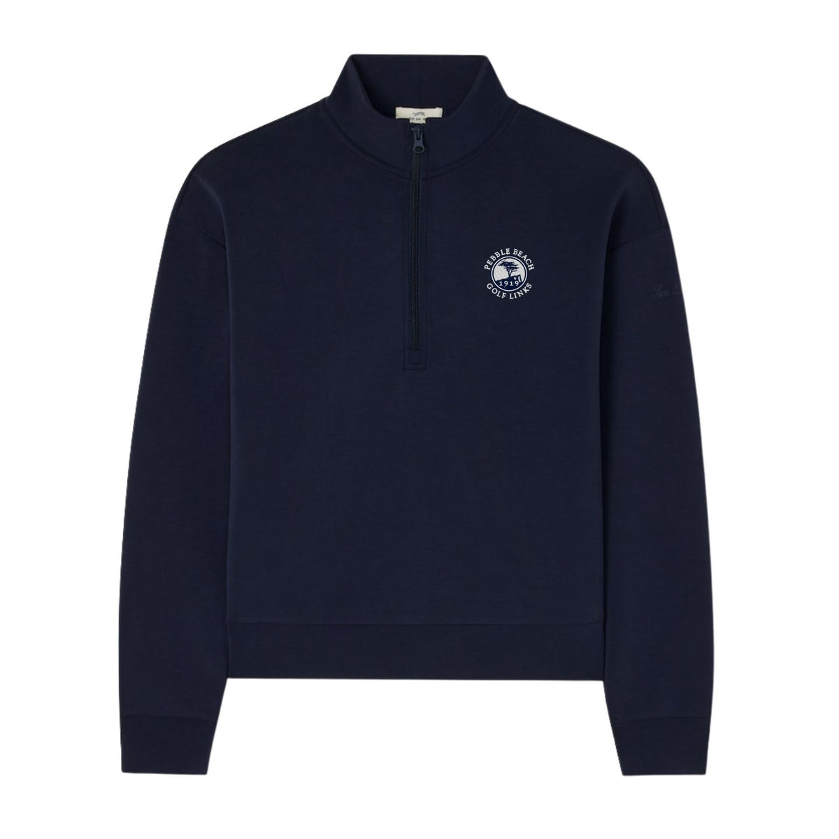 Pebble Beach Women's Pacific Luxe Quarter Zip by Sun Day Red