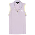 Pebble Beach Girl's Sleeveless Air Tech Polo by Ralph Lauren