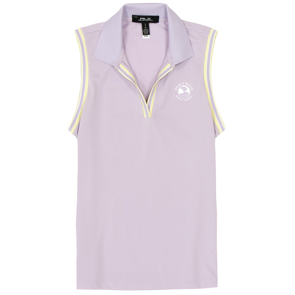 Pebble Beach Girl's Sleeveless Air Tech Polo by Ralph Lauren