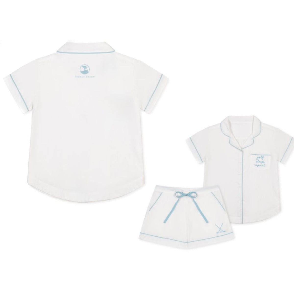 Pebble Beach Short Pajama Set by Ame & Lulu