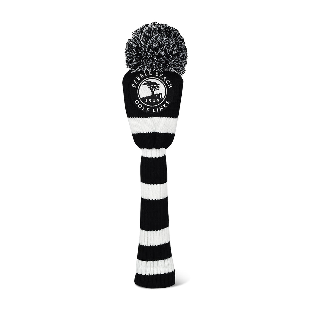 Pebble Beach Knitted Pom Driver Cover