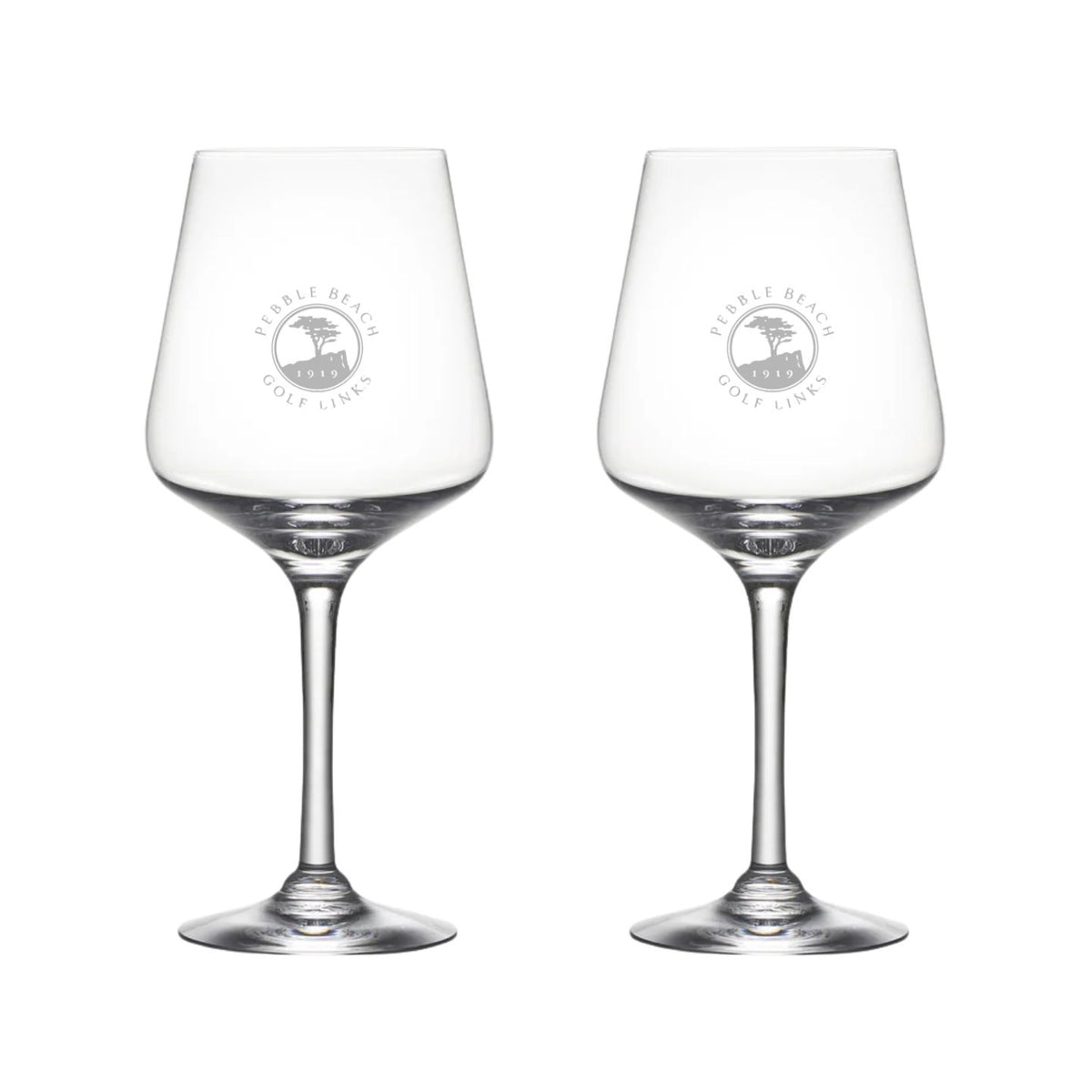 Pebble Beach Vitner Red Wine Glasses Set by Simon Pearce
