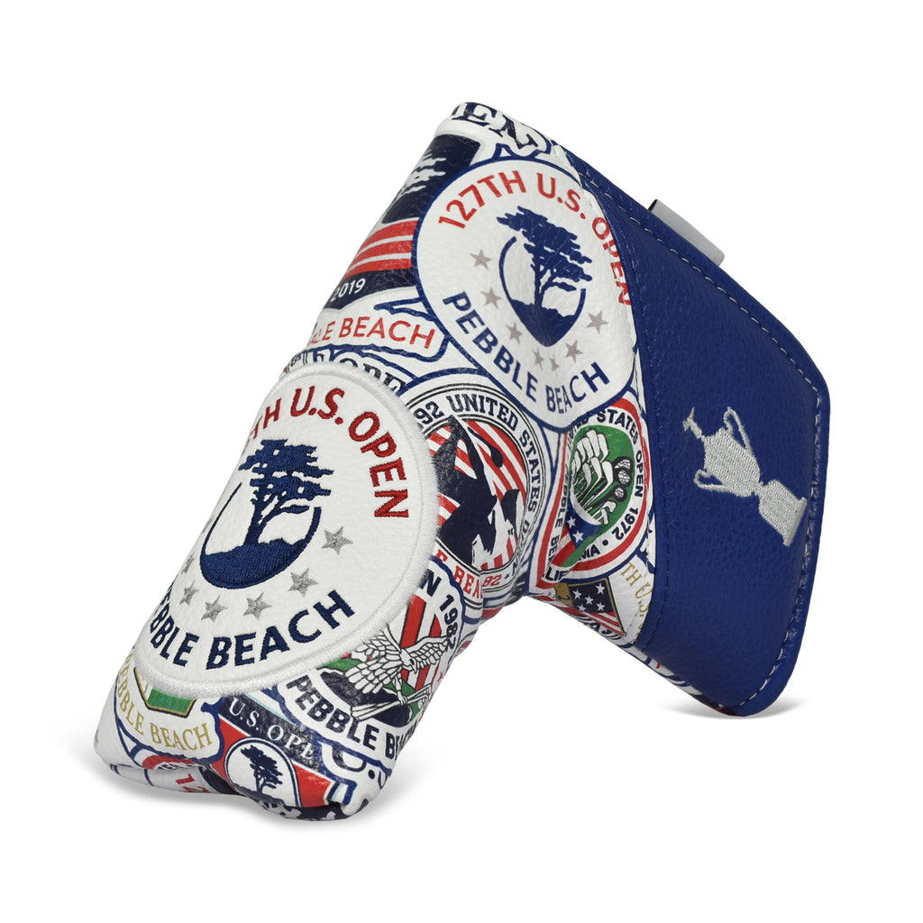 2027 U.S. Open Vintage Logos Blade Putter Cover