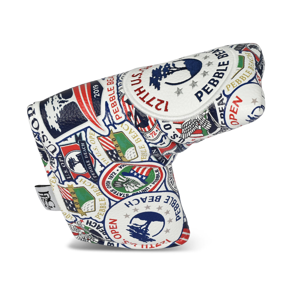 2027 U.S. Open Vintage Logos Blade Putter Cover