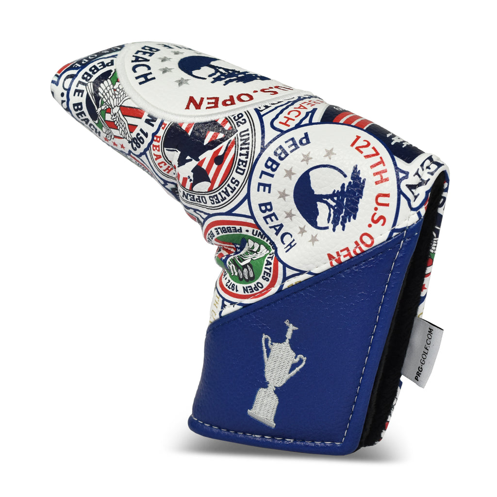 2027 U.S. Open Vintage Logos Blade Putter Cover