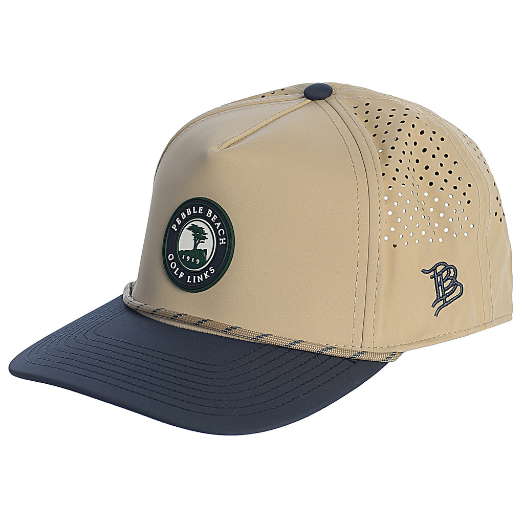 Pebble Beach Curved Two Tone Rope Hat by Branded Bills