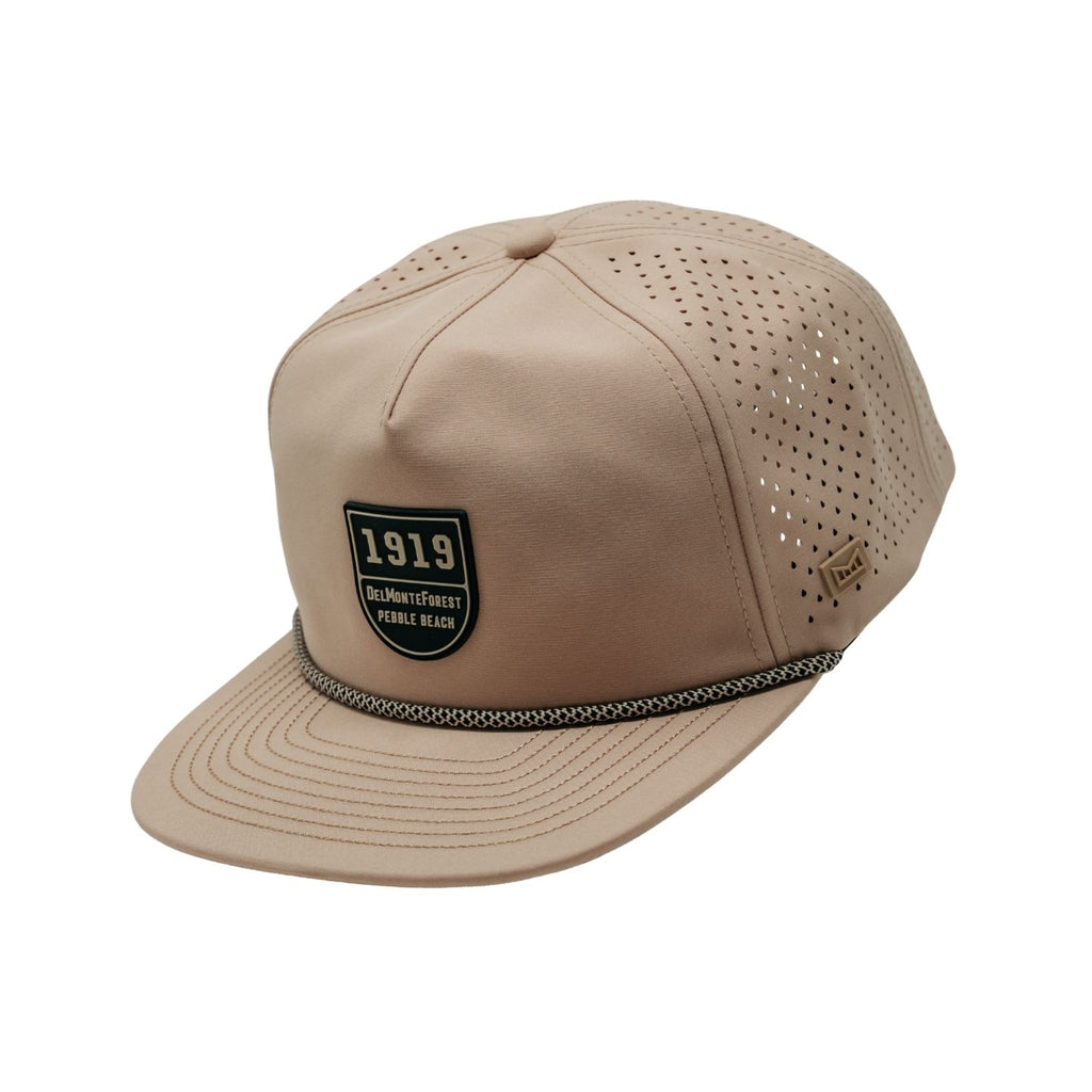 Pebble Beach 1919 Shield Coronado Hydro Rope Hat by Melin
