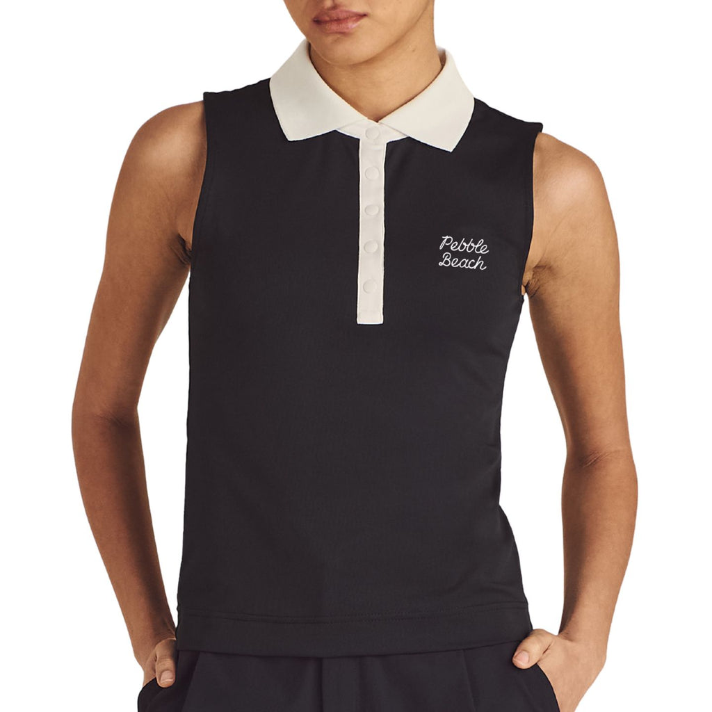 Pebble Beach Women's Claudia Sleeveless Polo by Malbon