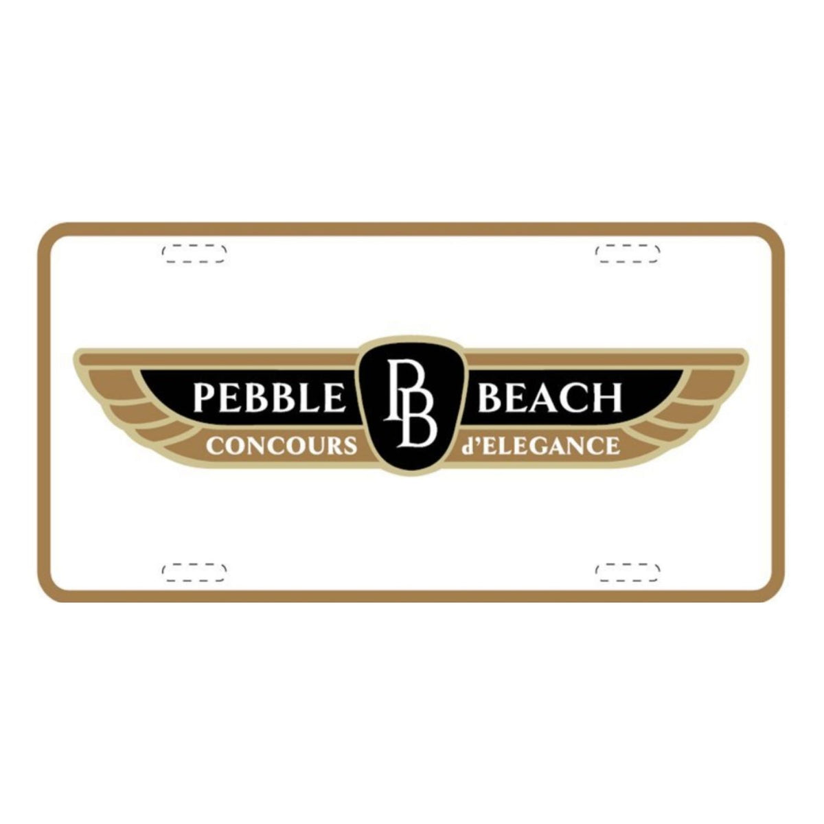 Concour d'Elegance License Plate