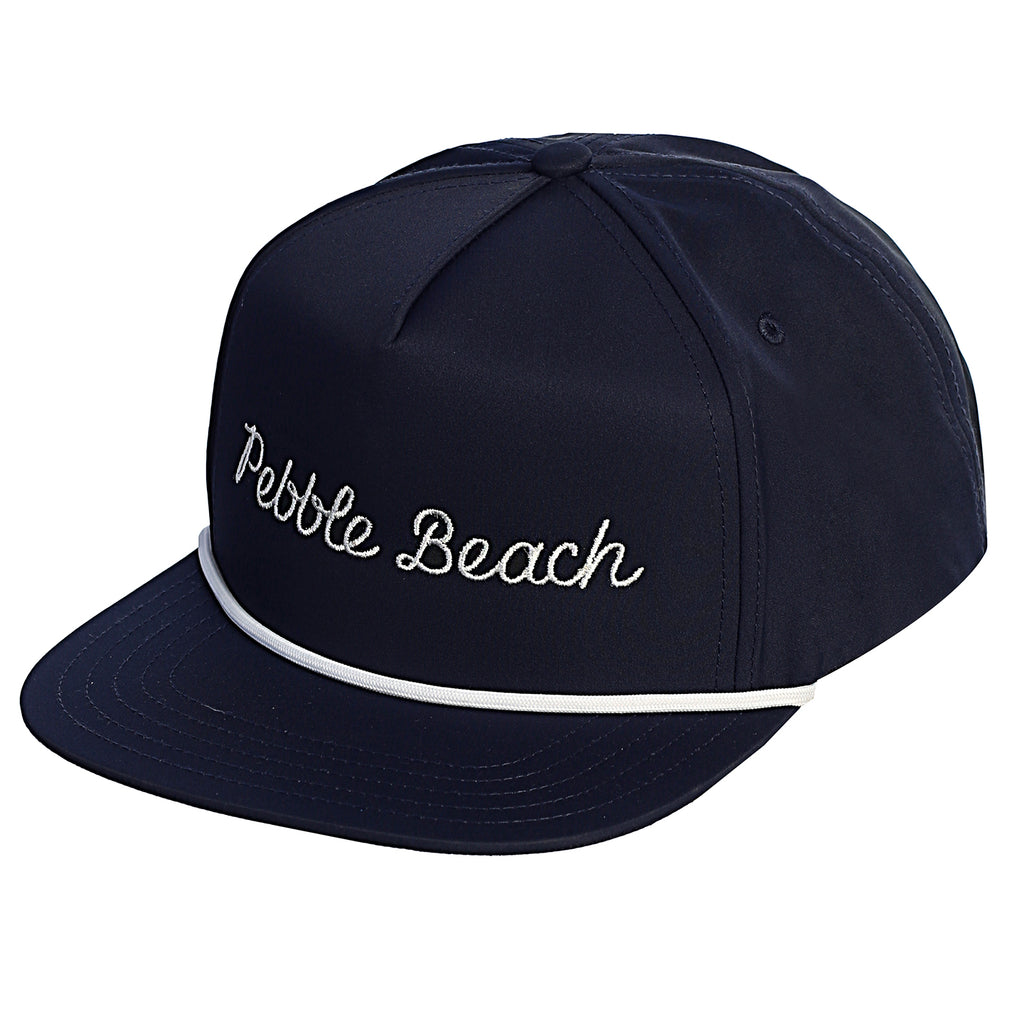 Pebble Beach Script Rope Hat by Malbon