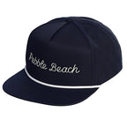 Pebble Beach Script Rope Hat by Malbon