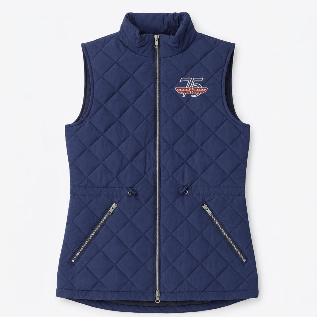 Concours d'Elegance Women's 75th Quilted Vest by 27 Miles