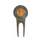 Pebble Beach 1919 Wheat Penny Divot Tool