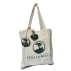 Pebble Beach Logo Beaded Bag Charm by Beth Ladd