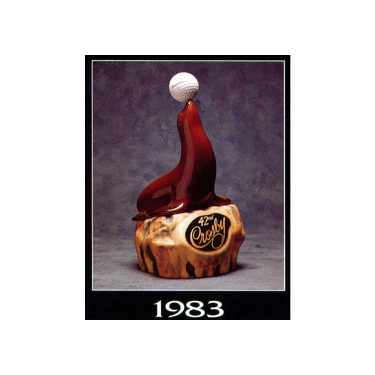 1983 Crosby Decanter Seal