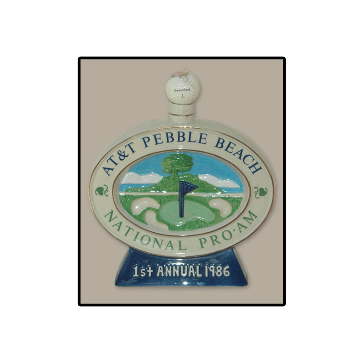 1986 AT&TPro-Am Decanter 1st