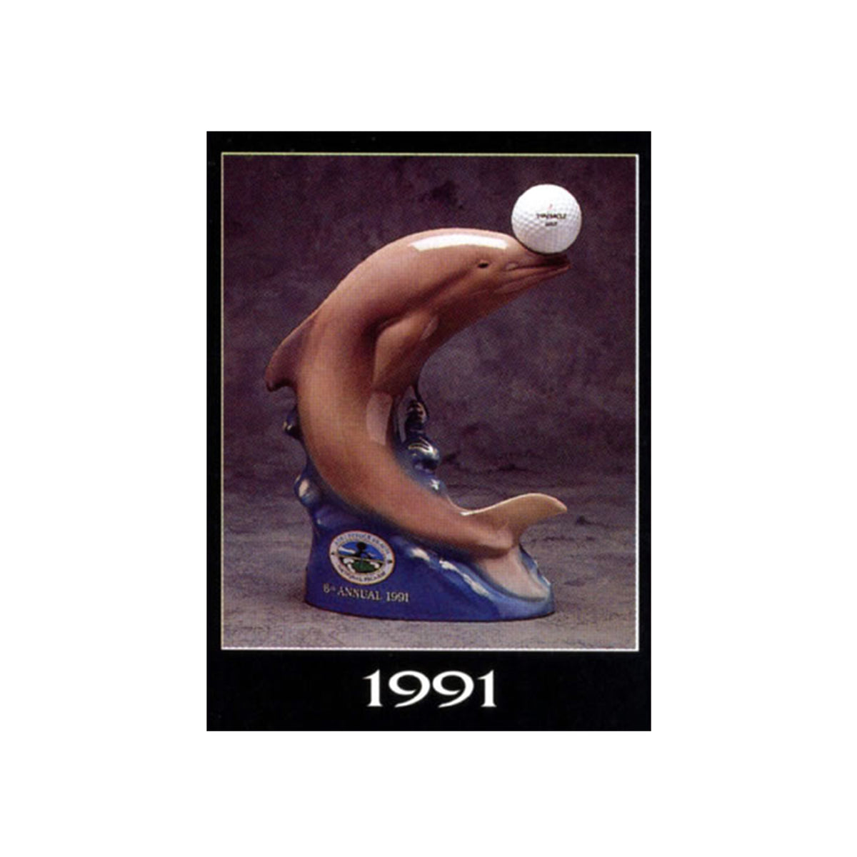 1991 AT&T Pro-Am Decanter Dolphin