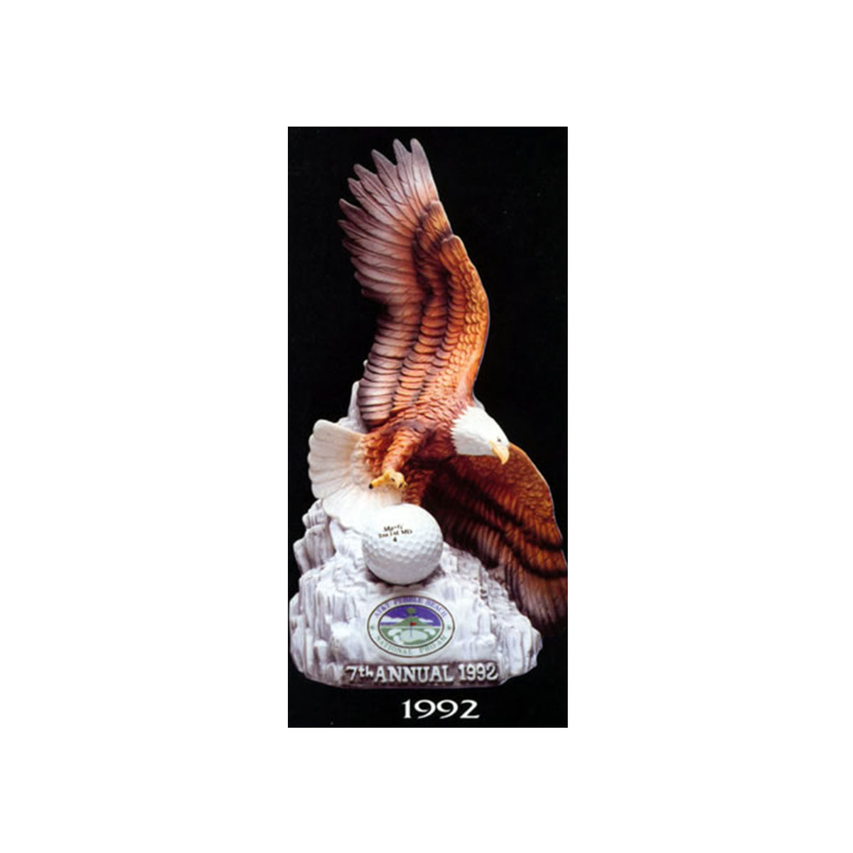 1992 AT&T Pro-Am Decanter Eagle