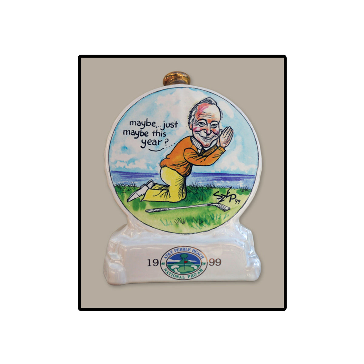 1999 AT&TPro-Am Decanter Jack Lemmon