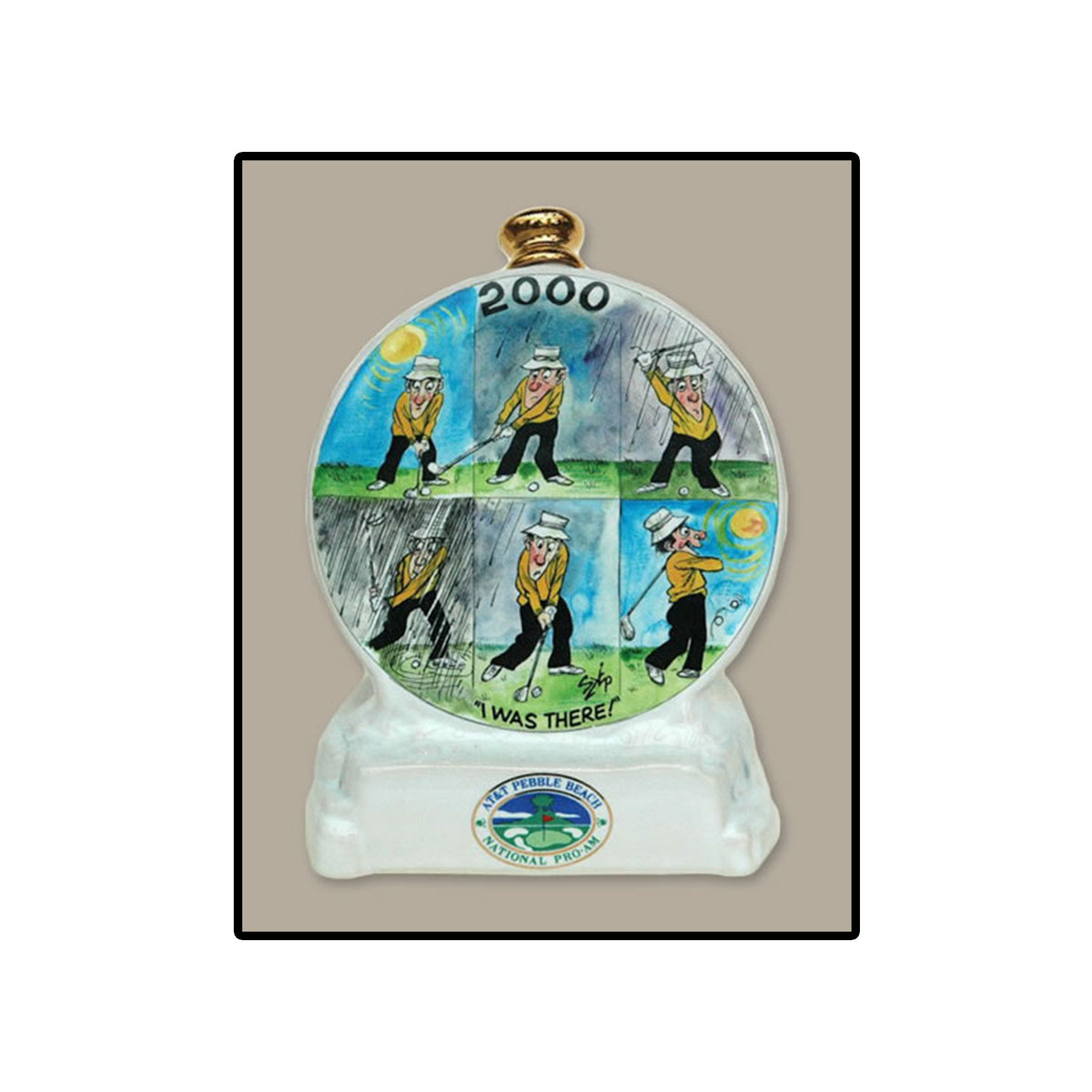 2000 AT&T Pro-Am Decanter I Was There