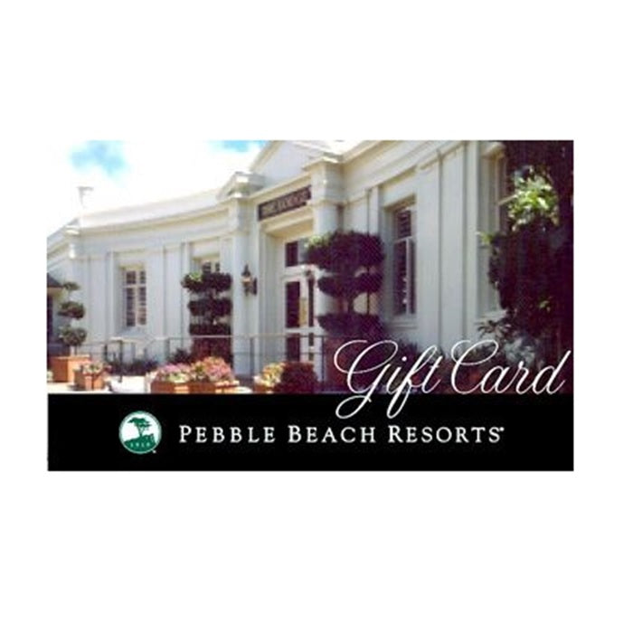 The Pebble Beach Gift Card - The Lodge at Pebble Beach