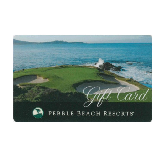 The Pebble Beach Gift Card - Golf