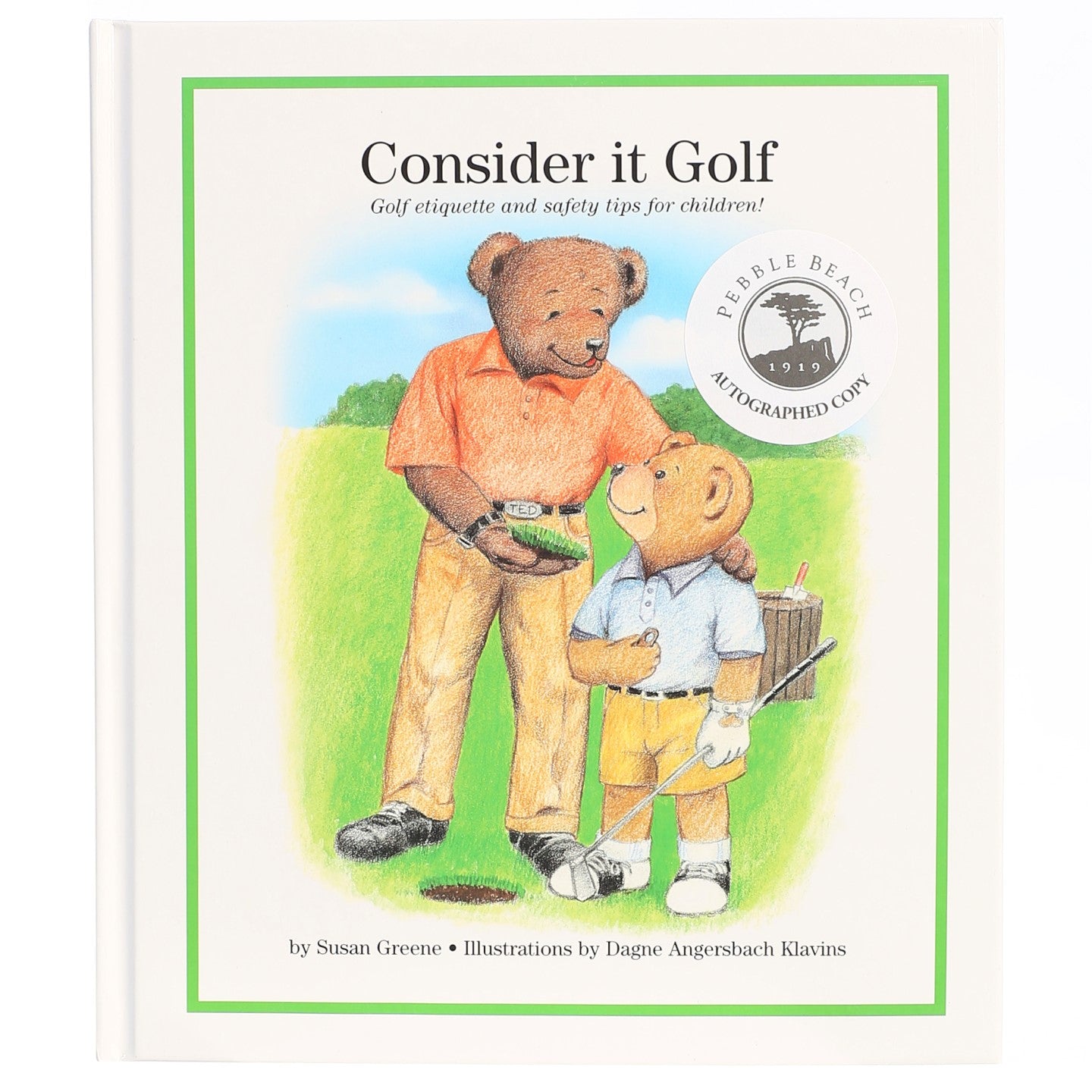 Consider it Golf by Susan Greene, A Golf Book Series for Children