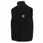 Black vest with a Pebble Beach logo on a white background