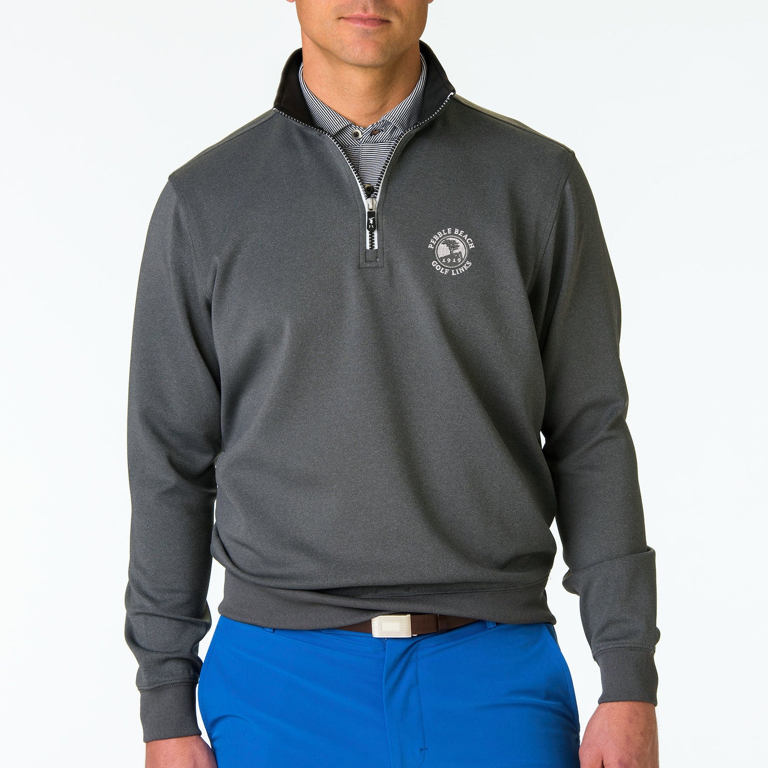 Pebble Beach Men's Caves 1/4 Zip Pullover by Fairway & Greene