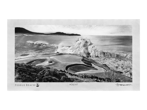 "Hole #7" by Hobrecht Sports Art