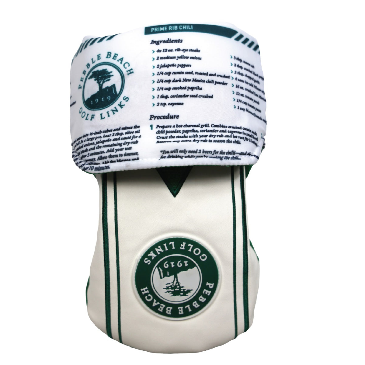 The Tap Room Napkin and Chili Driver Headcover by TaylorMade