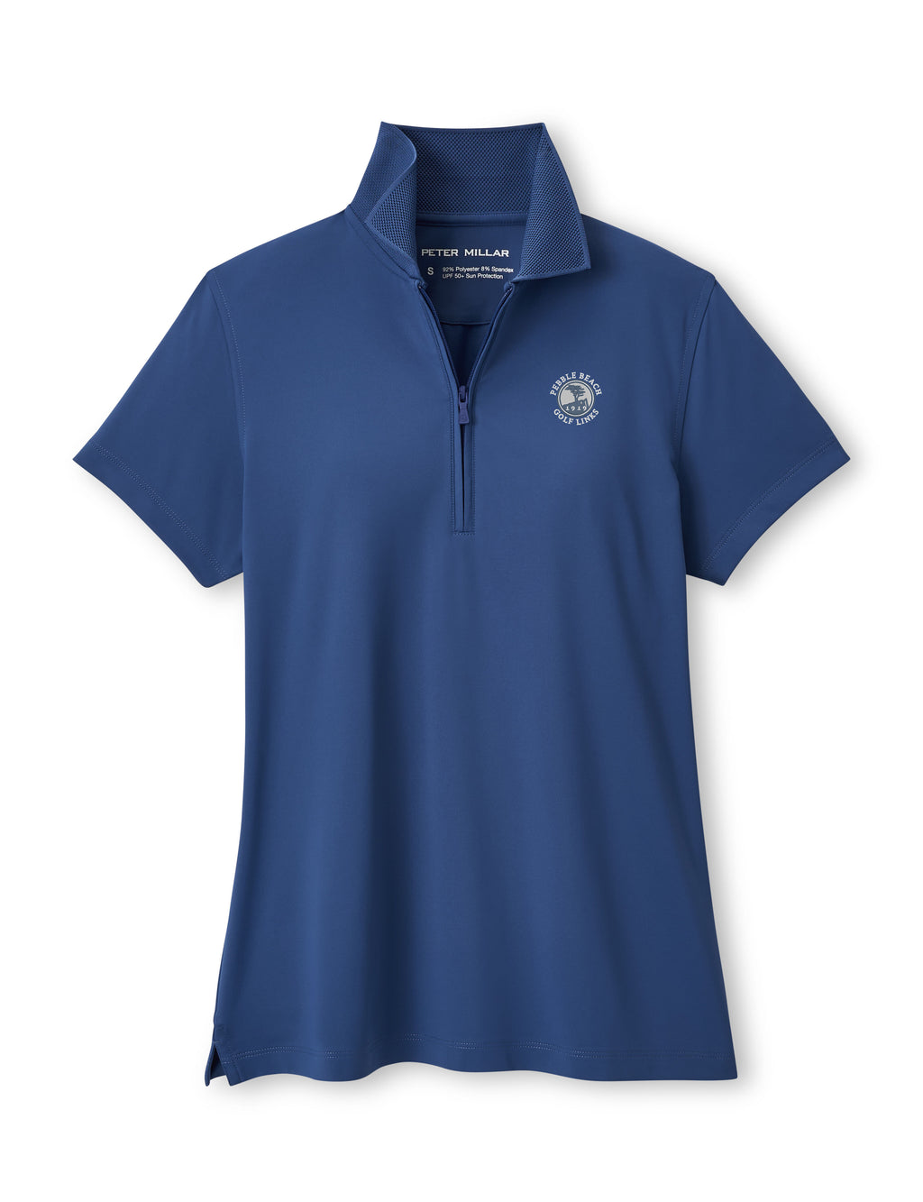 Pebble Beach Women's Keswick Zip Neck Polo by Peter Millar