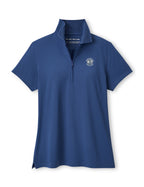 Pebble Beach Women's Keswick Zip Neck Polo by Peter Millar