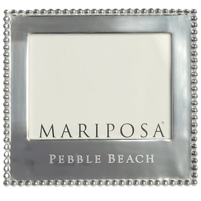 Pebble Beach 5x7 Beaded Frame by Mariposa