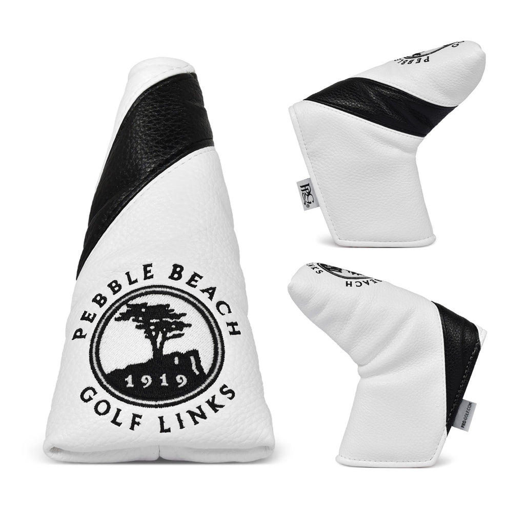 Pebble Beach Crown Stripe Blade Putter Cover