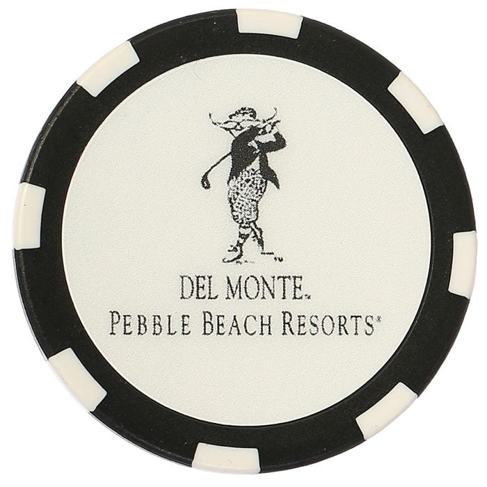 Pebble Beach Collectible Poker Chip-Del Monte Golf Course