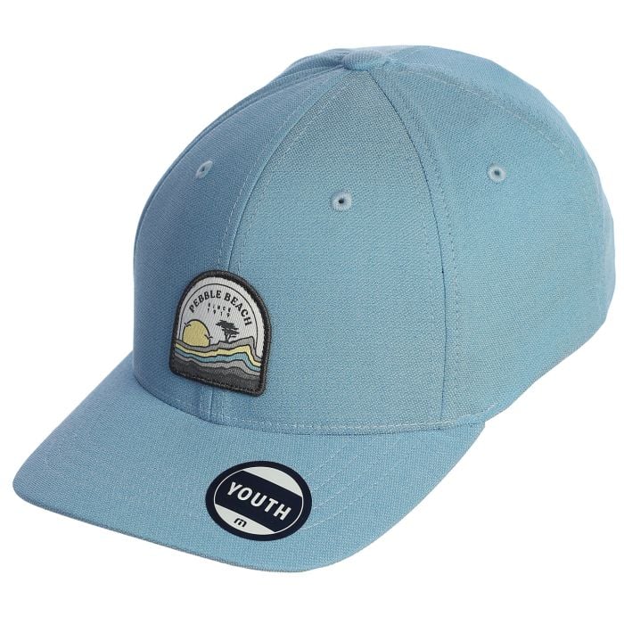 Light blue cap with a sunset patch and 'Youth' label on a white background