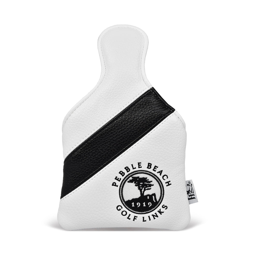 Pebble Beach Crown Stripe Mallet Putter Cover