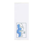Pebble Beach Course Map Tea Towel