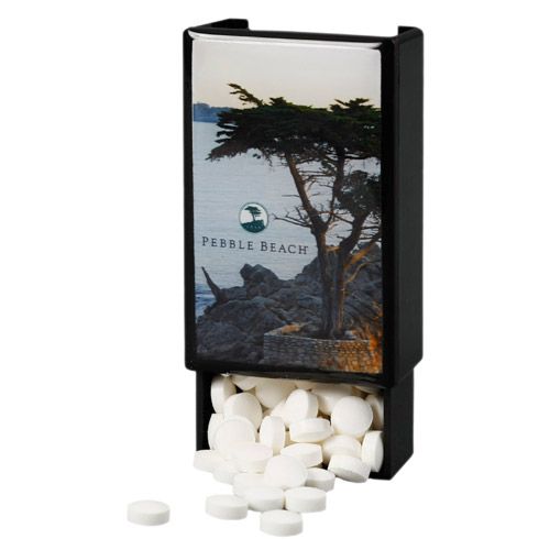 Pebble Beach Mints with Slide Box Featuring the Lone Cypress Tree